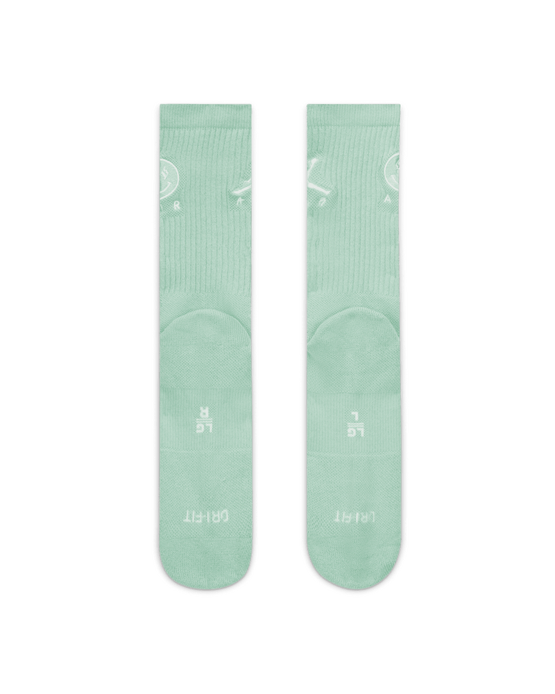 [DR9817-300] MENS AIR JORDAN X J BALVIN SOCKS 'GREEN'