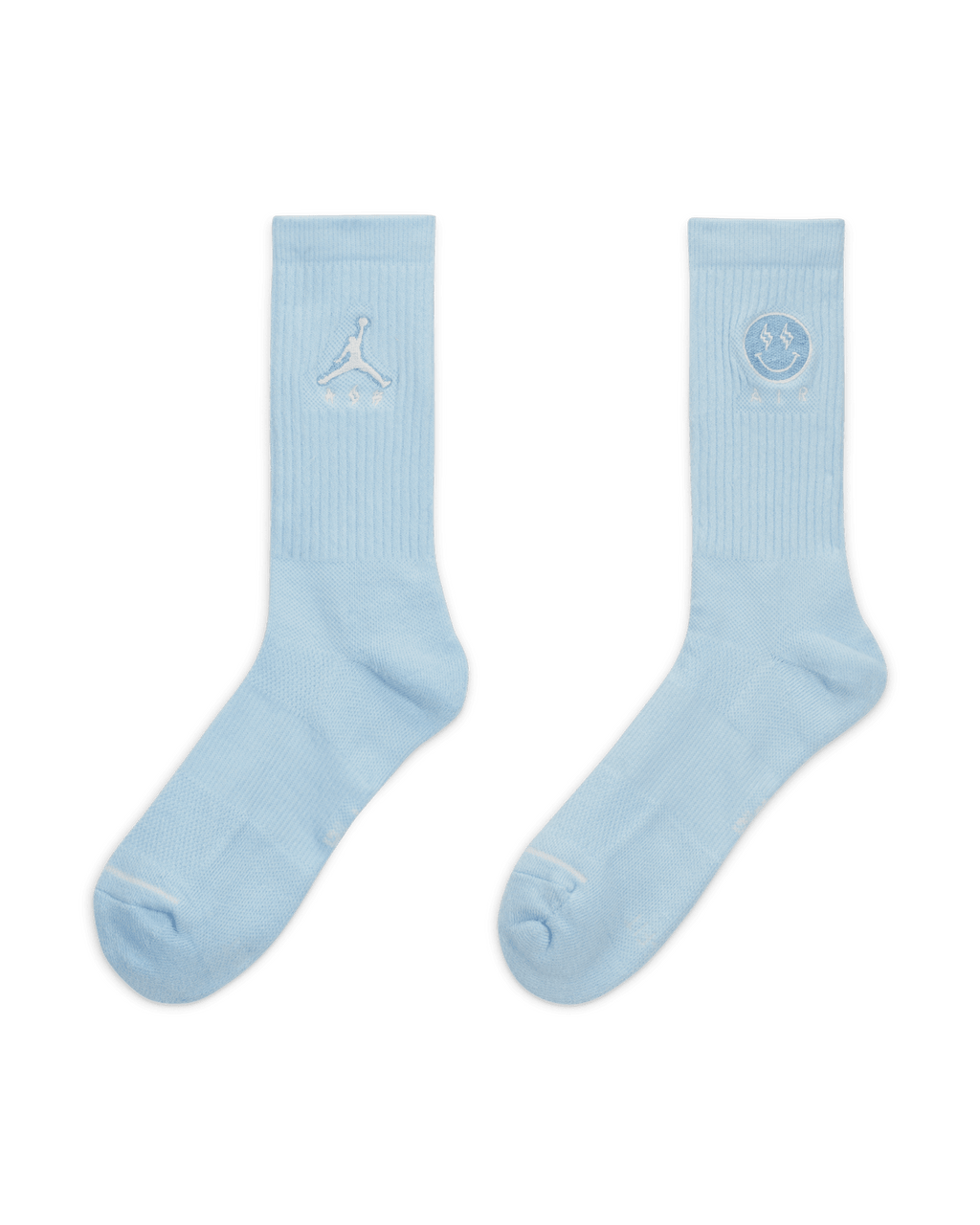 [DR9817-400] MENS AIR JORDAN X J BALVIN CREW SOCKS 'BLUE'