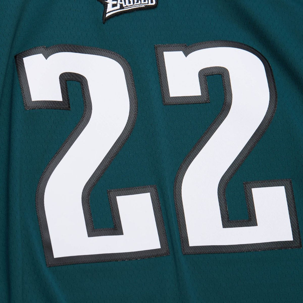 MENS MITCHELL & NESS NFL DARK JERSEY EAGLES 2002 DUCE STALEY
