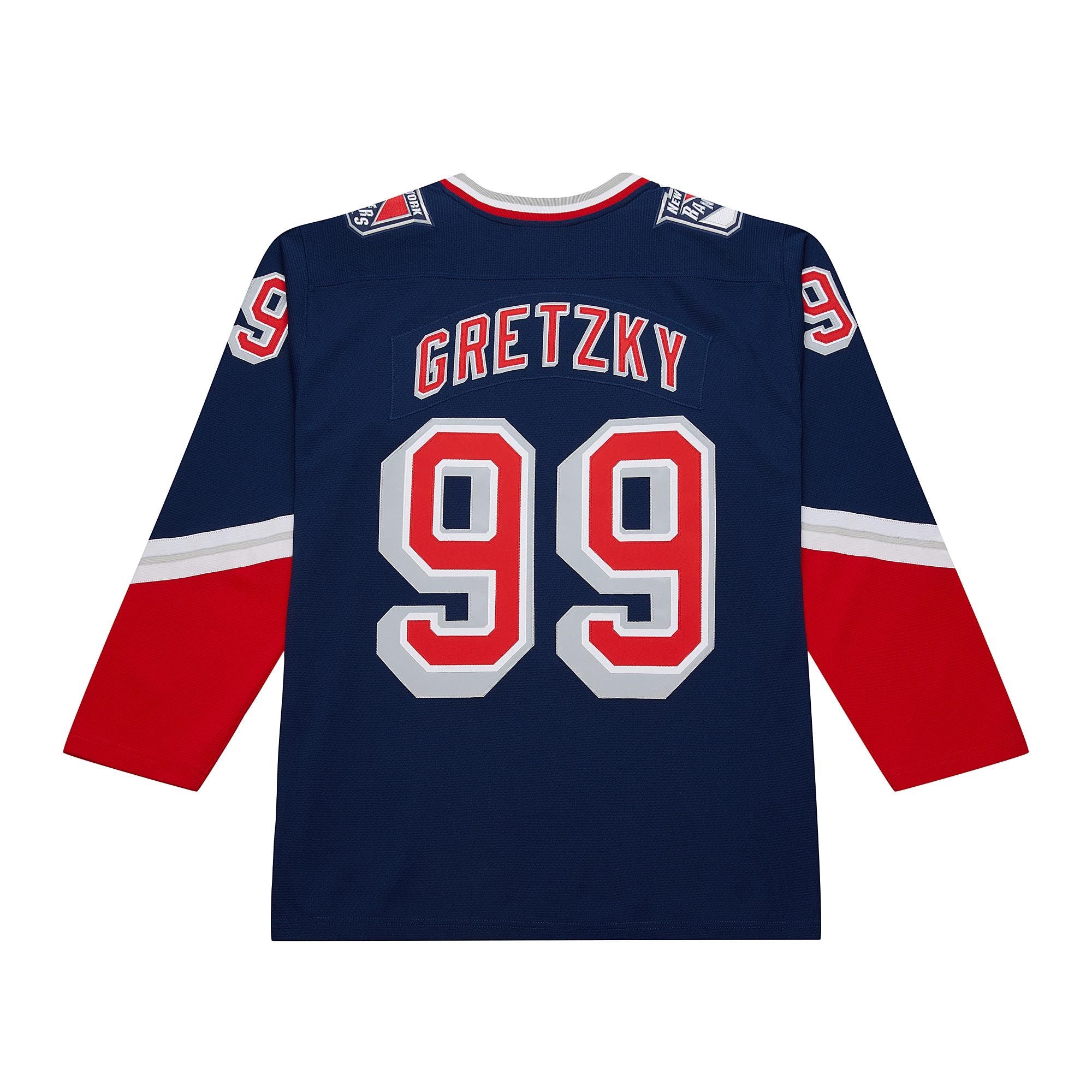 Mens Mitchell & Ness NHL ALTERNATE JERSEY RANGERS 1996 WAYNE GRETZKY