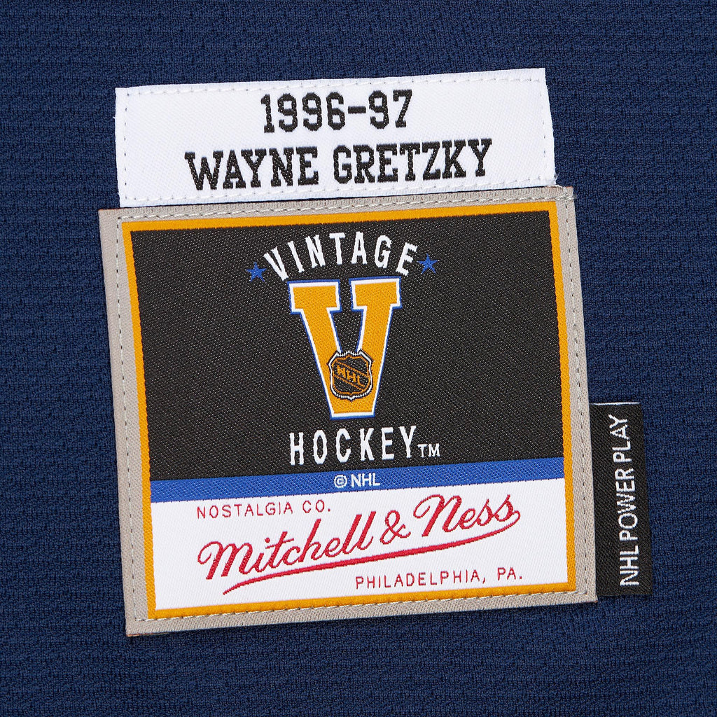 Mens Mitchell & Ness NHL ALTERNATE JERSEY RANGERS 1996 WAYNE GRETZKY