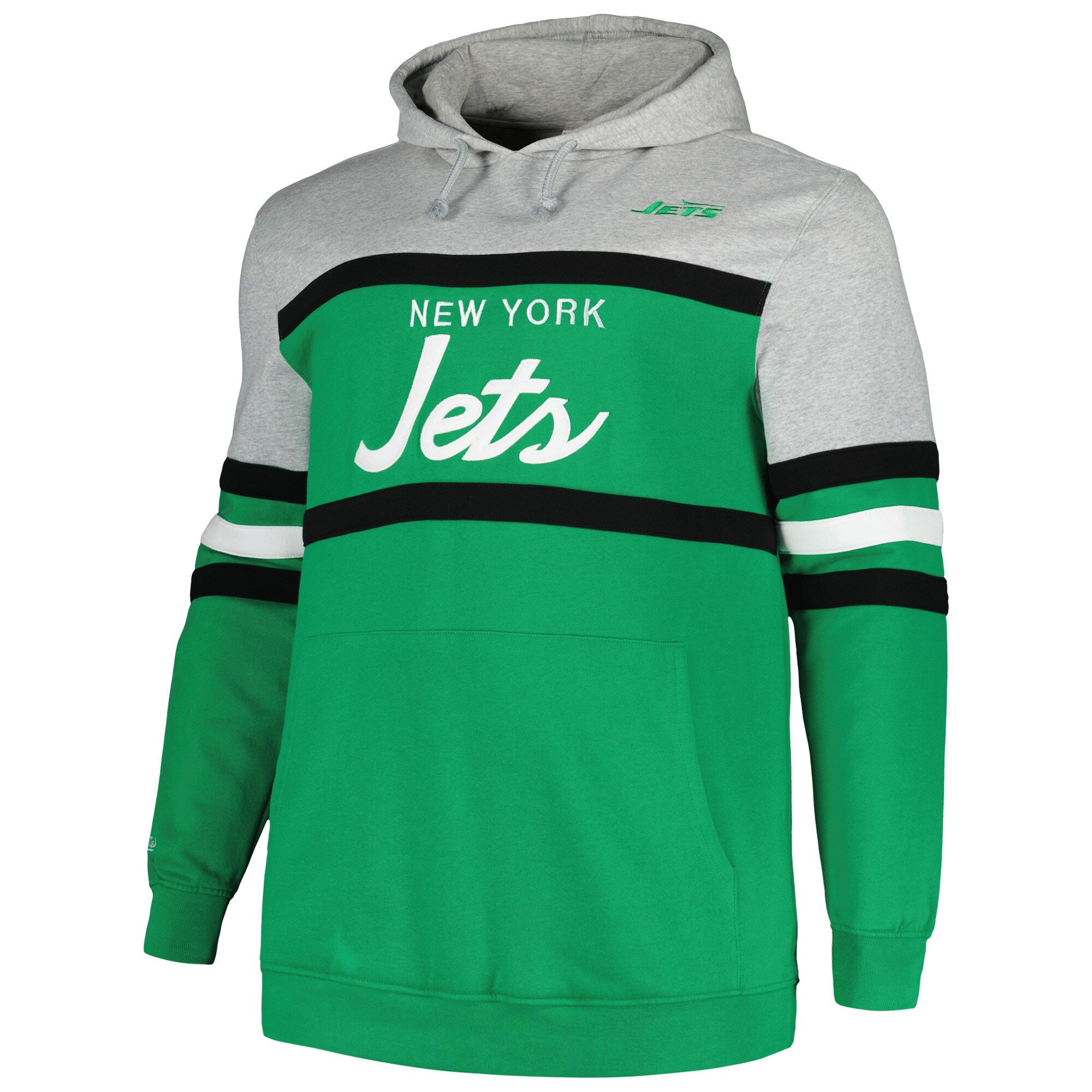 Mens Mitchell & Ness NFL HEAD COACH HOODIE JETS