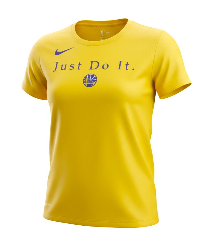 [AQ6037-728] Womens Nike NBA Golden State Warriors Just Do It T-Shirt