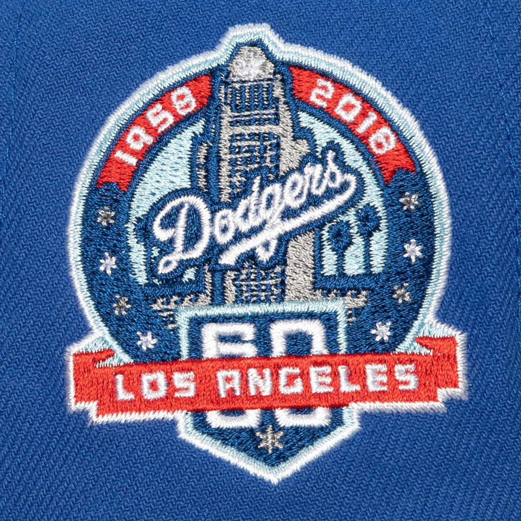 Mens Mitchell & Ness MLB BASES LOADED FITTED COOP DODGERS