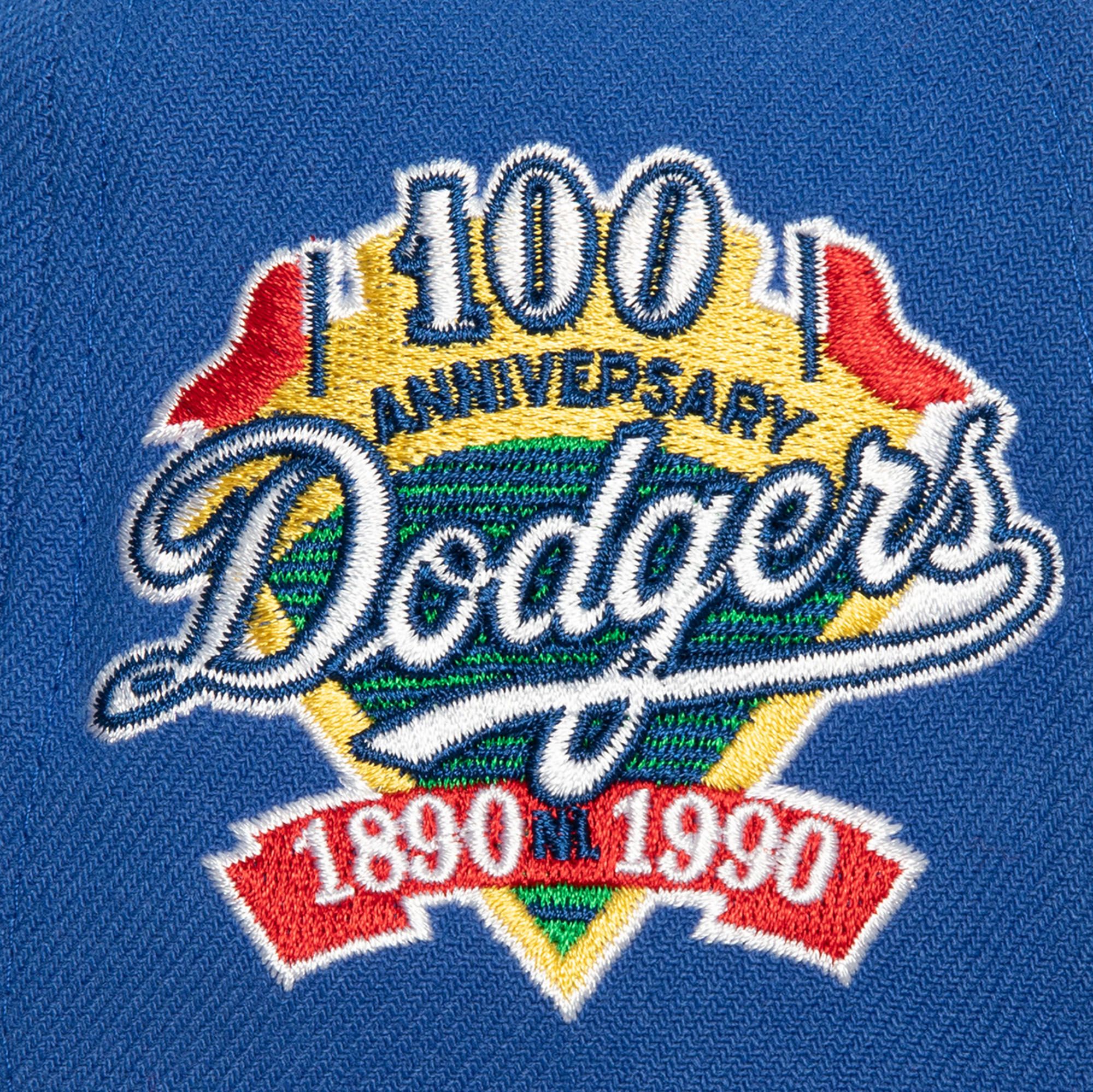 Mens Mitchell & Ness MLB HOMEFIELD FITTED COOP DODGERS