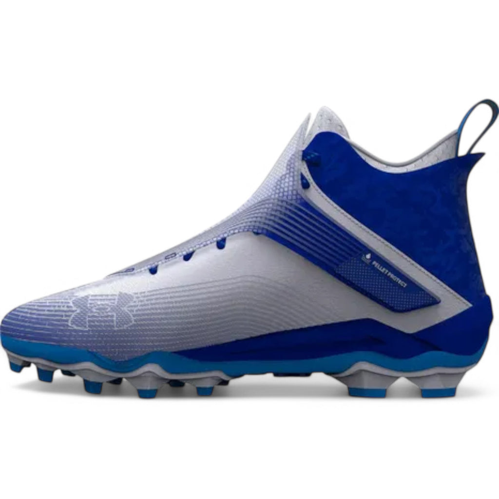 [3025085-102] MENS UNDER ARMOUR UA HIGHLIGHT HAMMER MC 'WHITE ROYAL'
