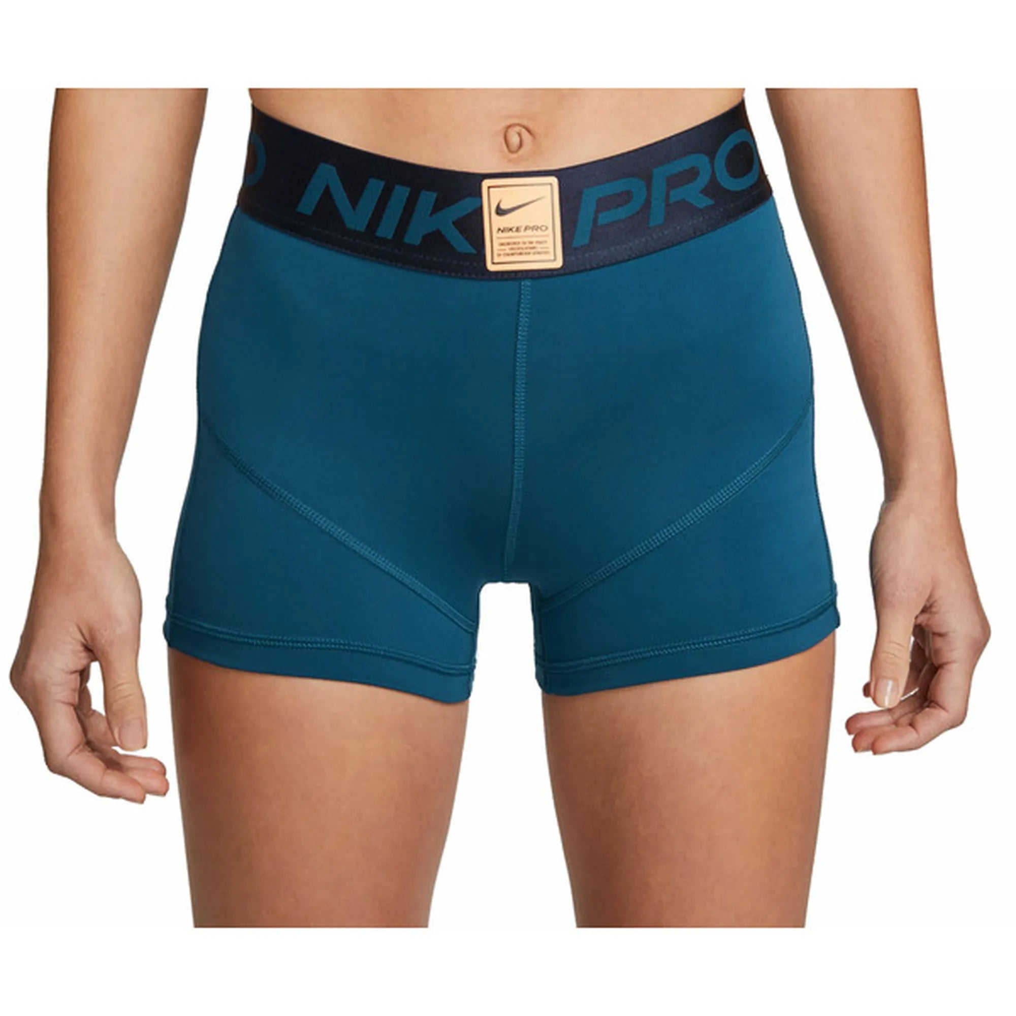 [DQ5599-460] WOMENS NIKE 3" MID RISE COMPRESSION SHORTS