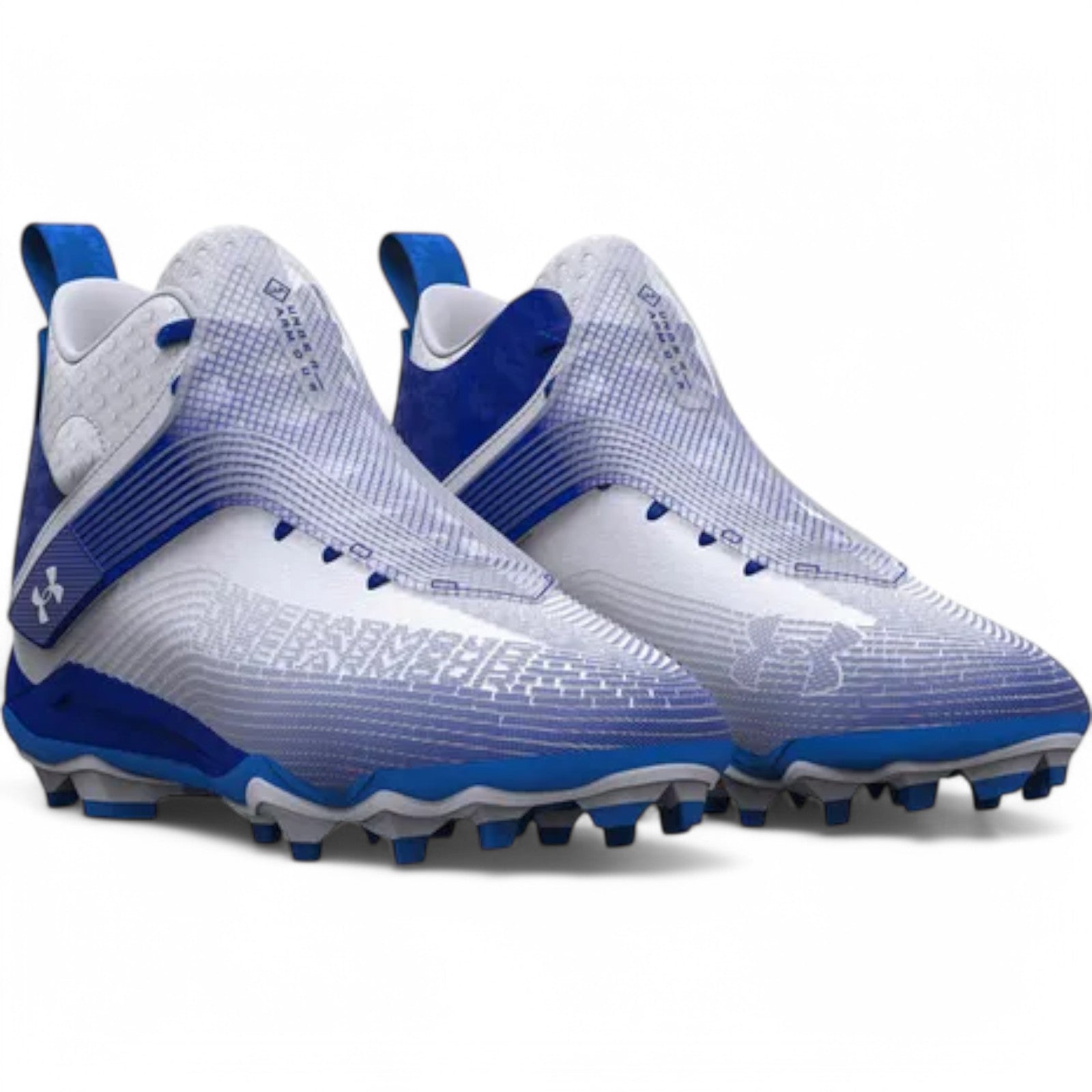 [3025085-102] MENS UNDER ARMOUR UA HIGHLIGHT HAMMER MC 'WHITE ROYAL'
