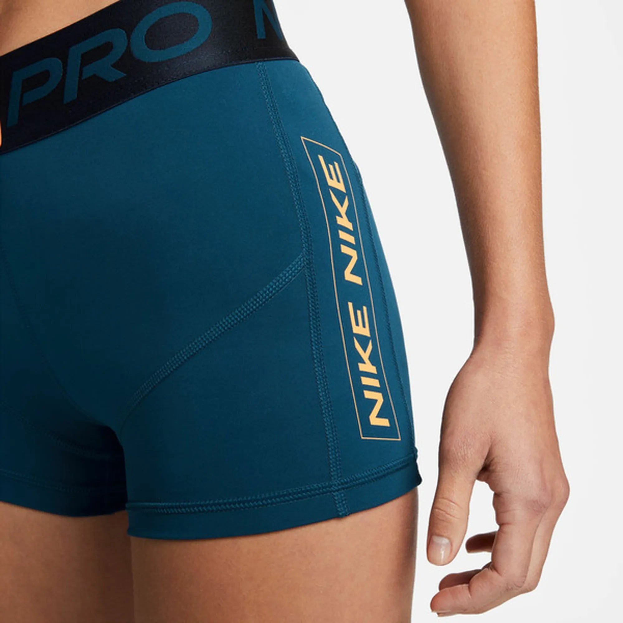 [DQ5599-460] WOMENS NIKE 3" MID RISE COMPRESSION SHORTS
