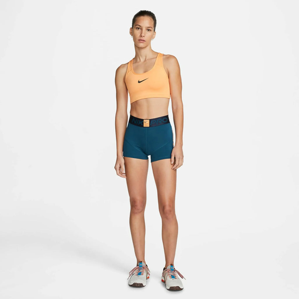 [DQ5599-460] WOMENS NIKE 3" MID RISE COMPRESSION SHORTS