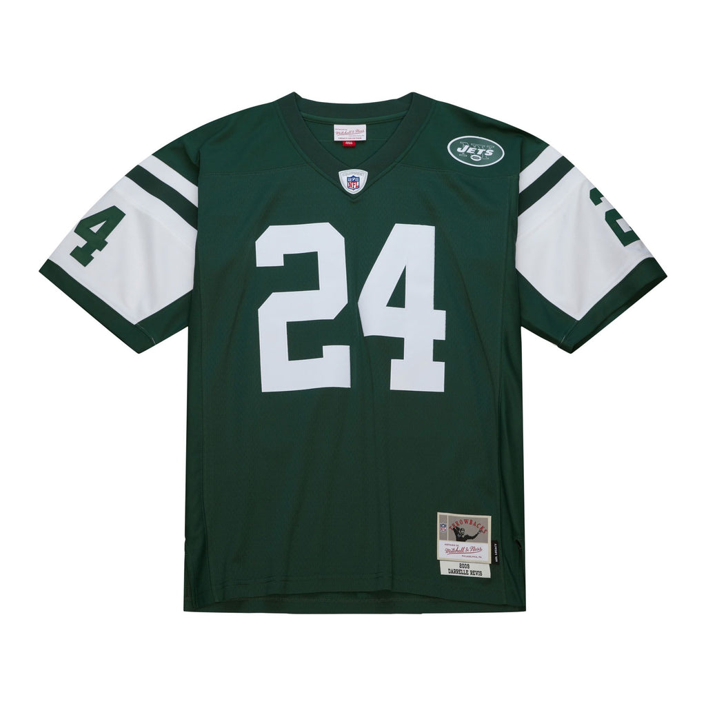Mens Mitchell & Ness NFL DARK JERSEY JETS 2009 DARRELLE REVIS