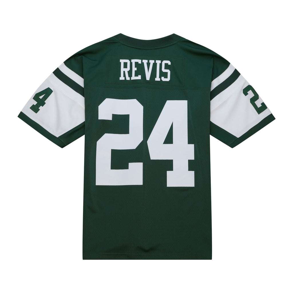 Mens Mitchell & Ness NFL DARK JERSEY JETS 2009 DARRELLE REVIS