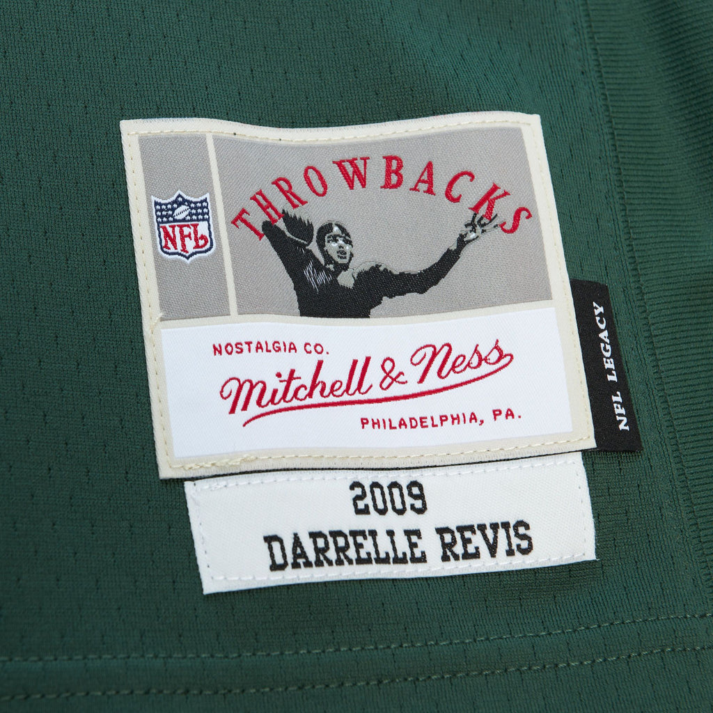 Mens Mitchell & Ness NFL DARK JERSEY JETS 2009 DARRELLE REVIS