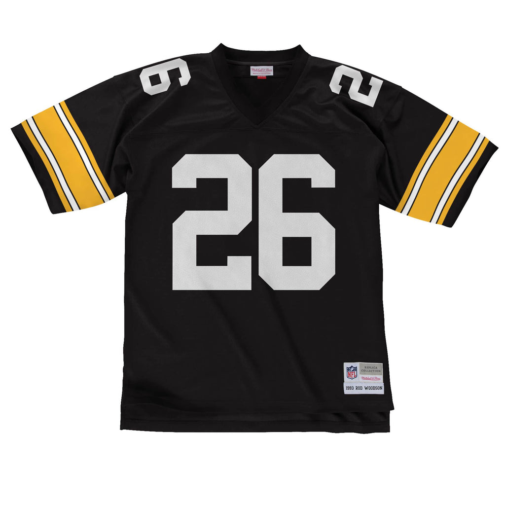 Mens Mitchell & Ness NFL LEGACY JERSEY STEELERS 1993 ROD WOODSON