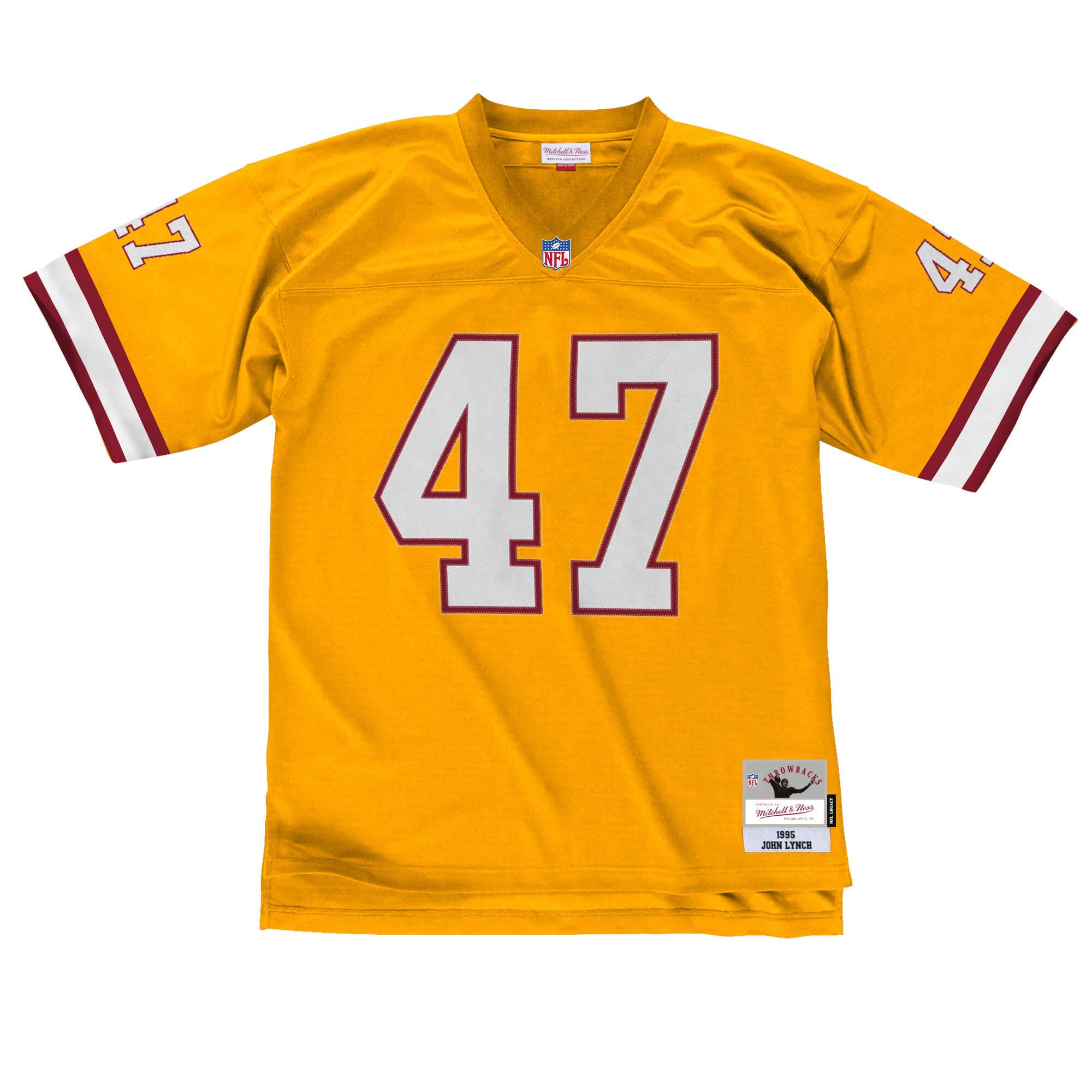 MENS MITCHELL & NESS NFL LEGACY JERSEY BUCCANEERS 1995 JOHN LYNCH