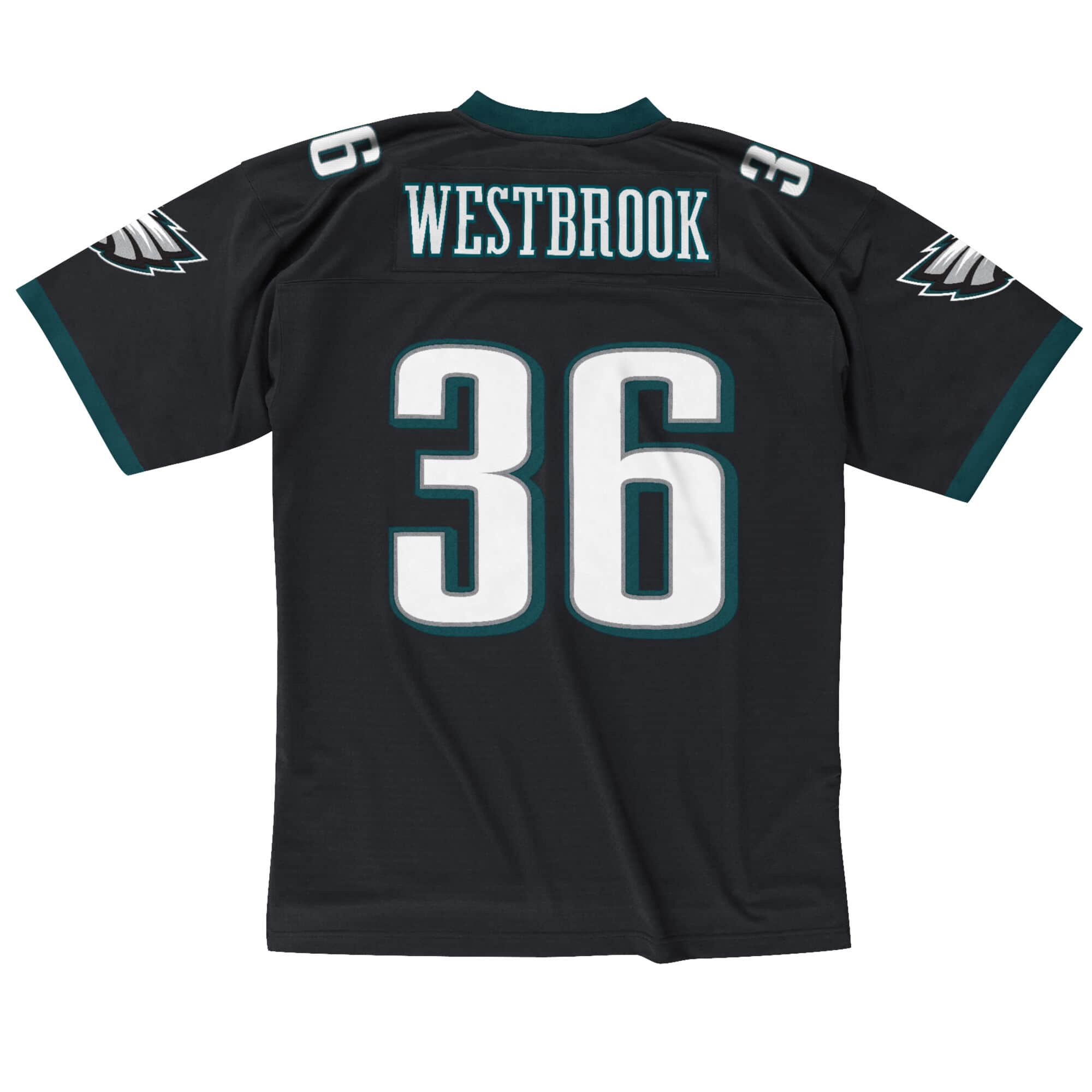 Mens Mitchell & Ness NFL LEGACY ALTERNATE JERSEY EAGLES 2004 BRIAN WESTBROOK