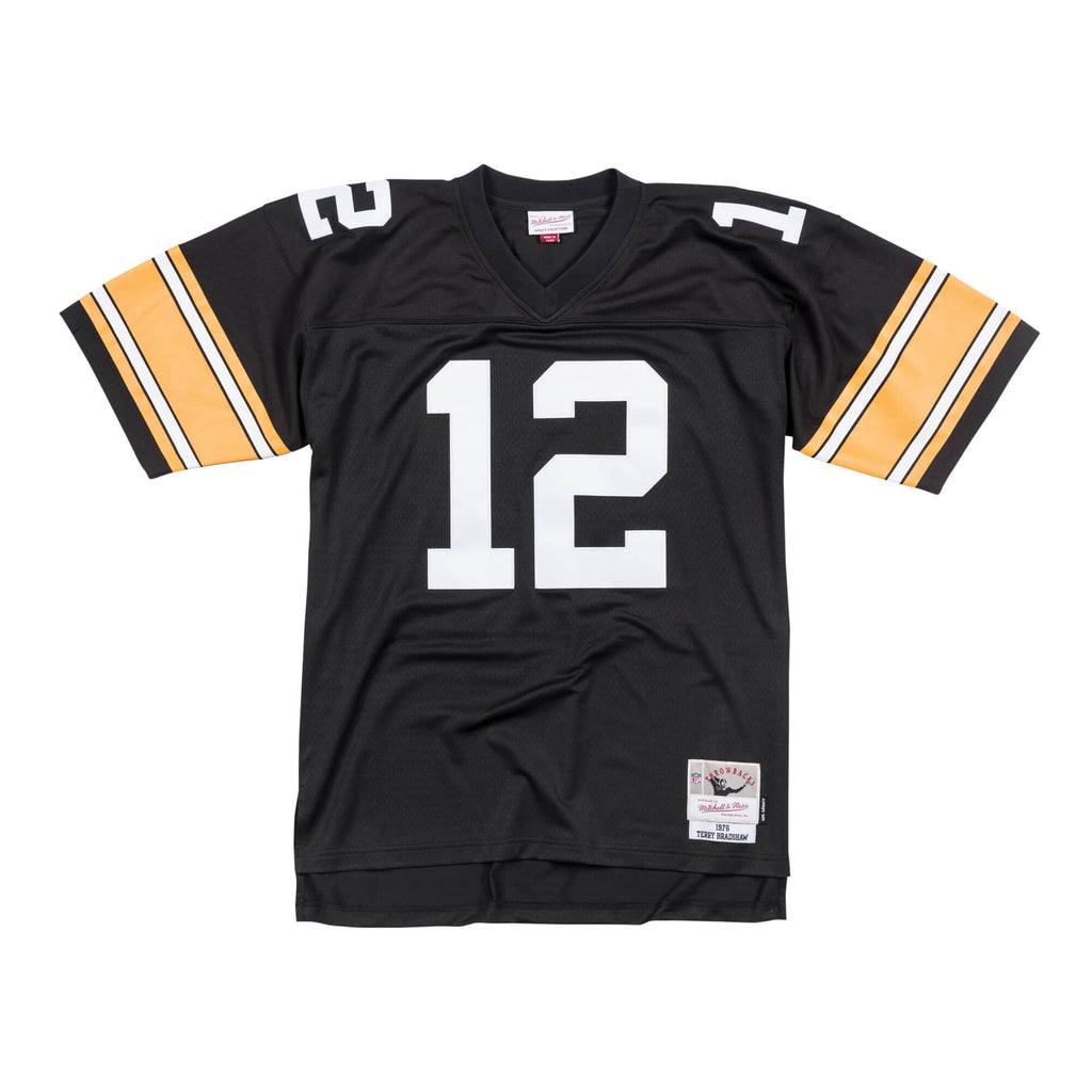 Mens Mitchell & Ness NFL LEGACY JERSEY STEELERS 1976 TERRY BRADSHAW