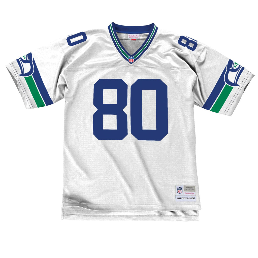Mens Mitchell & Ness NFL LEGACY JERSEY SEAHAWKS 1985 STEVE LARGENT