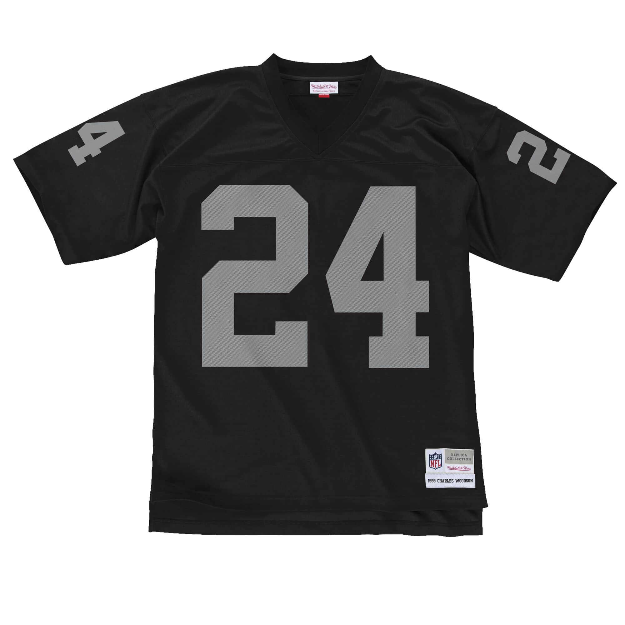 Mens Mitchell & Ness NFL LEGACY JERSEY RAIDERS 191998 CHARLES WOODSON