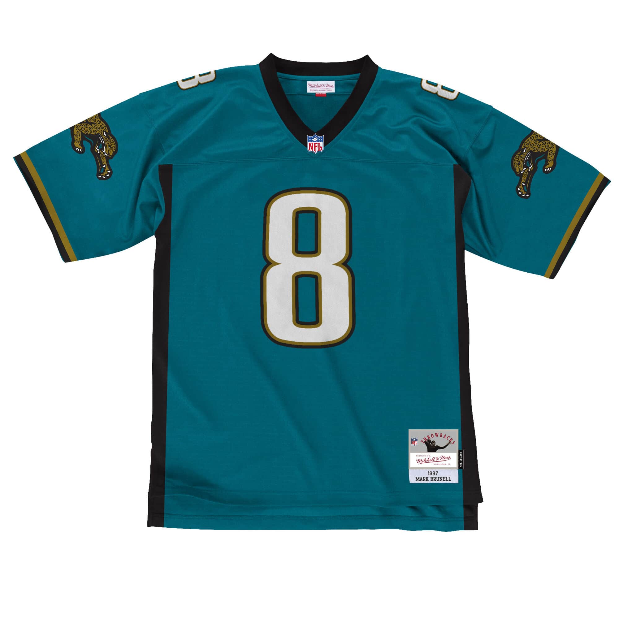 Mens Mitchell & Ness NFL LEGACY JERSEY JAGUARS 1997 MARK BRUNELL