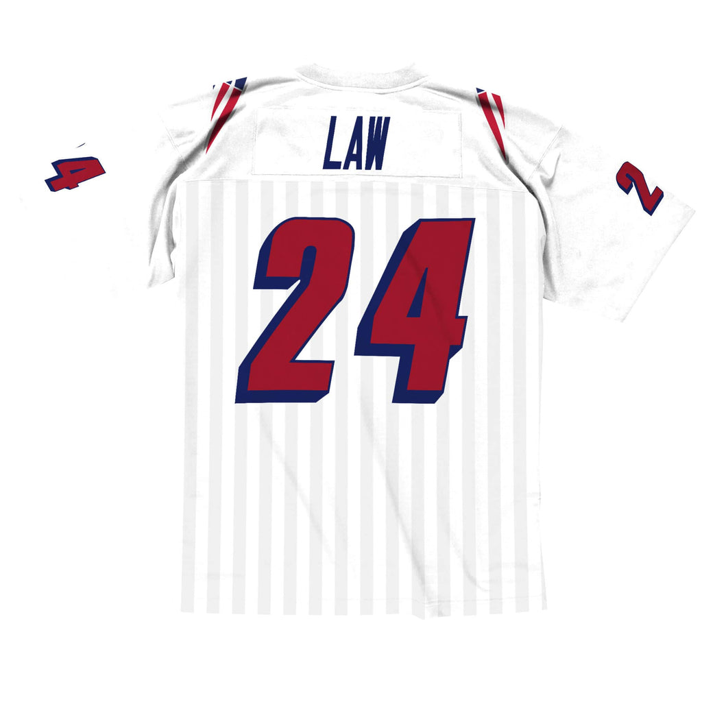 Mens Mitchell & Ness NFL LEGACY JERSEY PATRIOTS 1995 TY LAW