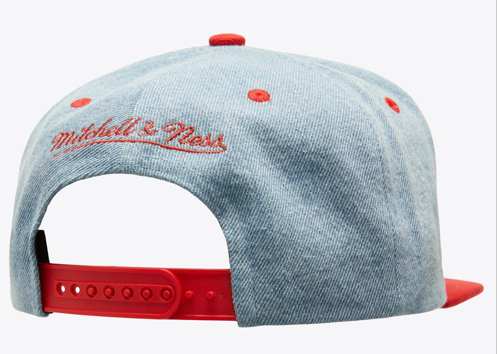 [HS9535-HASLTBL] MENS MITCHELL & NESS MLB D-STRESSED SNAPBACK COOP ASTROS