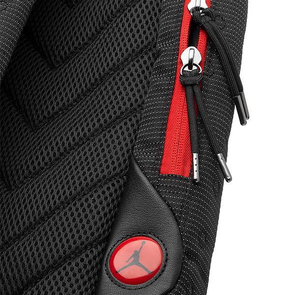 [9A1898-KR5] ADULT AIR JORDAN RETRO 13 BACKPACK 'BLACK RED'