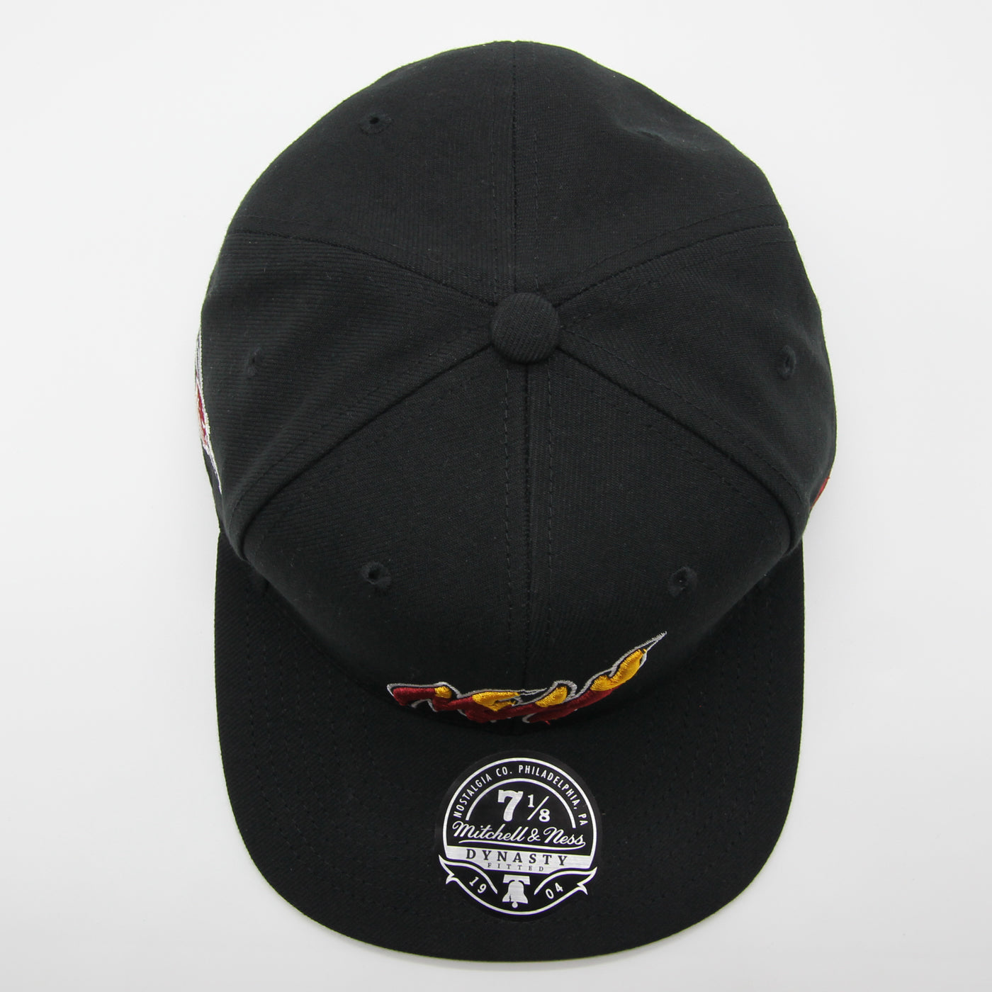 MENS MITCHELL & NESS NBA LOGO HISTORY FITTED HWC HEAT