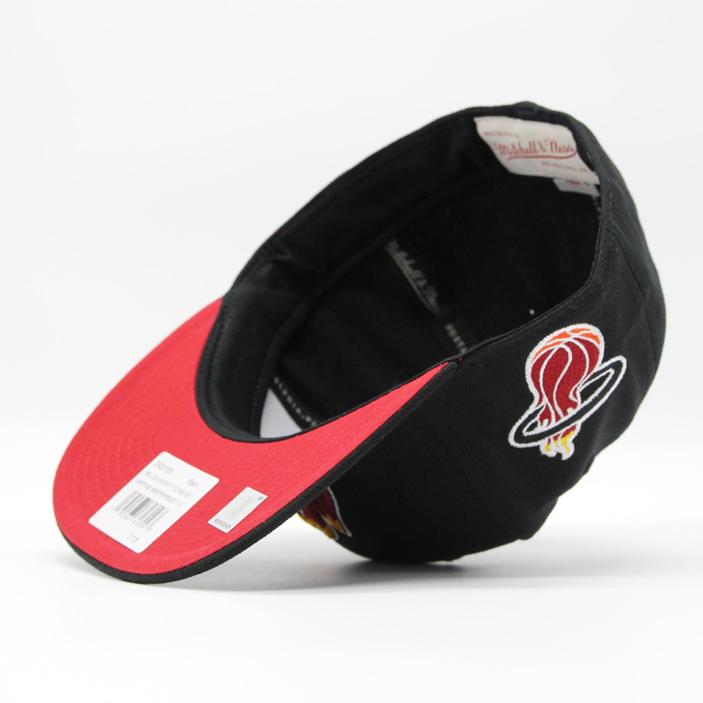 MENS MITCHELL & NESS NBA LOGO HISTORY FITTED HWC HEAT