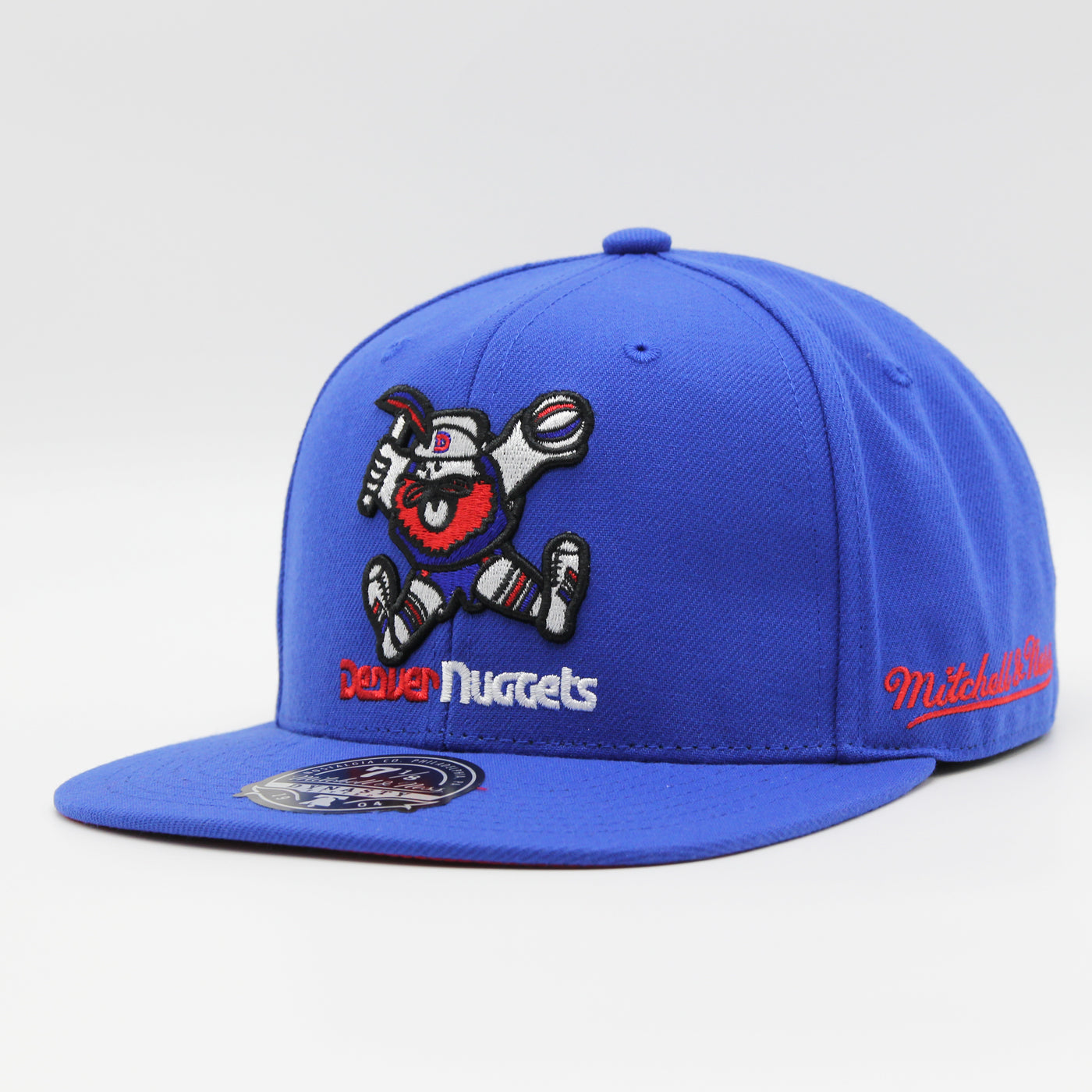 MENS MITCHELL & NESS NBA LOGO HISTORY FITTED HWC NUGGETS