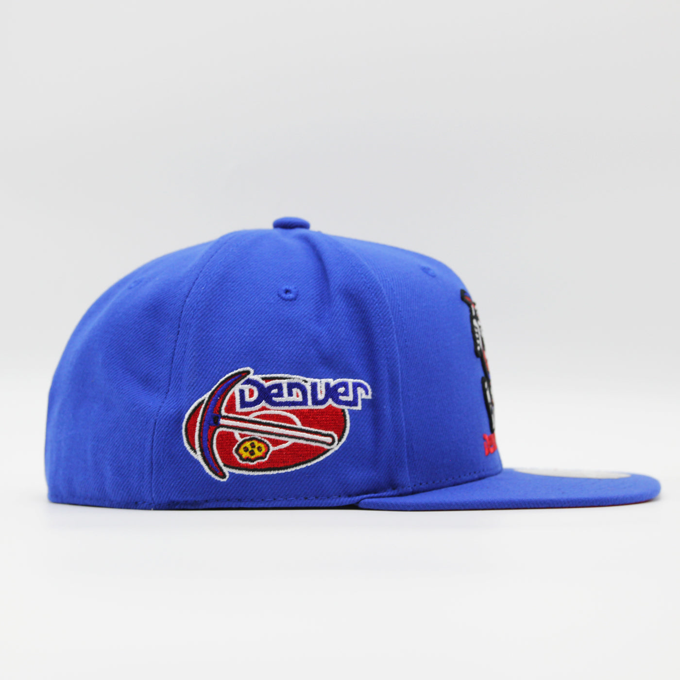 MENS MITCHELL & NESS NBA LOGO HISTORY FITTED HWC NUGGETS