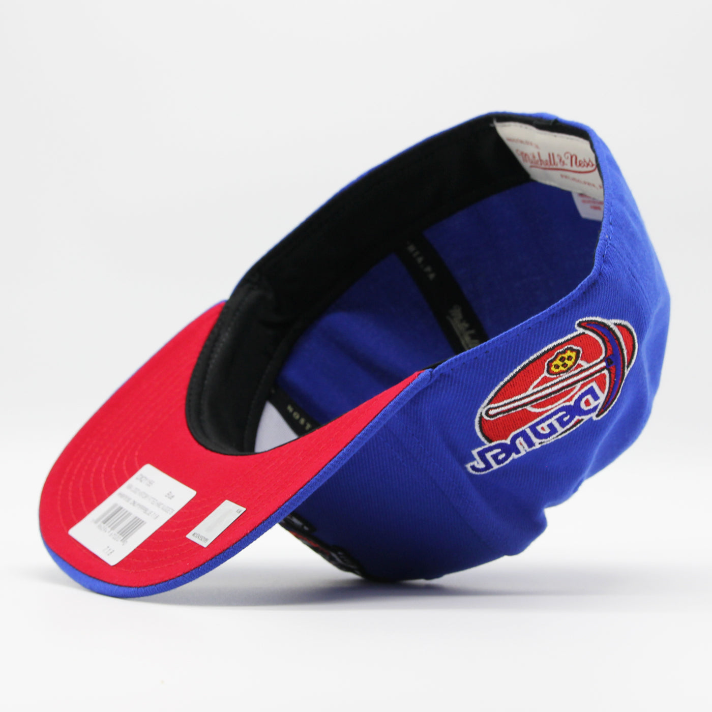 MENS MITCHELL & NESS NBA LOGO HISTORY FITTED HWC NUGGETS
