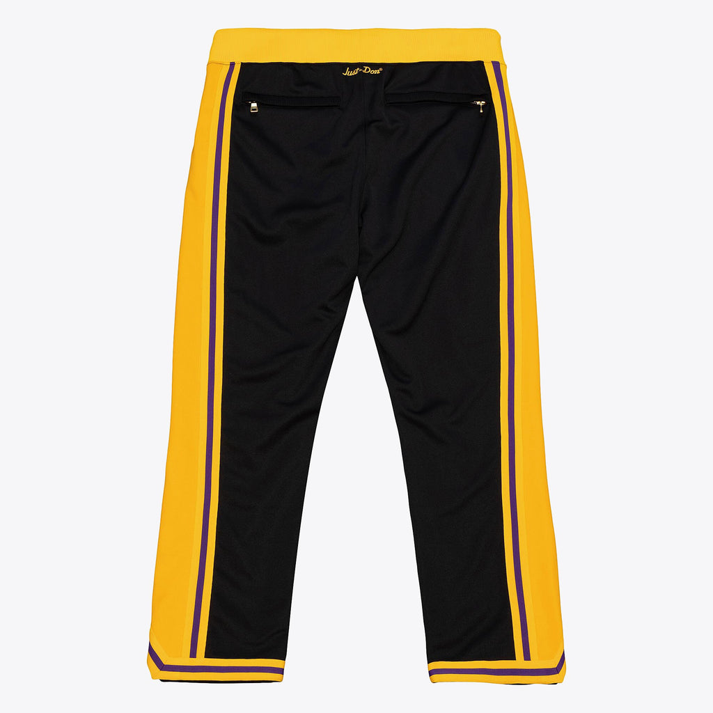 MENS MITCHELL & NESS JUST DON HARDWOOD CLASSICS PANTS LAKERS