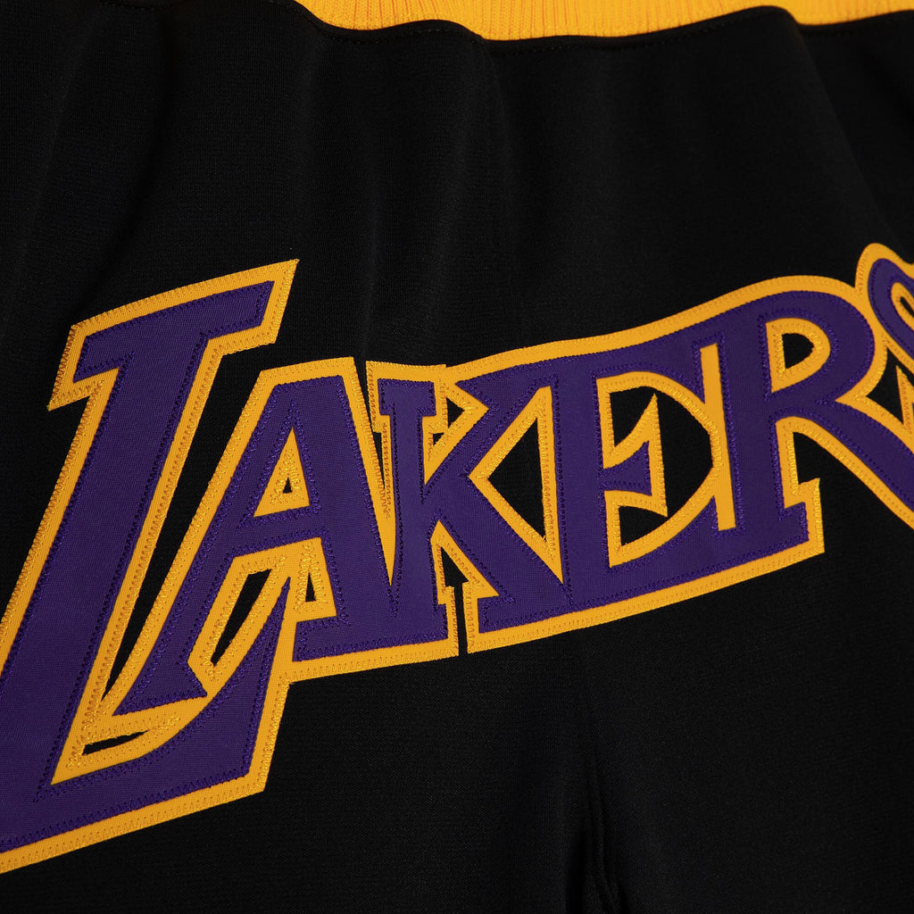 MENS MITCHELL & NESS JUST DON HARDWOOD CLASSICS PANTS LAKERS