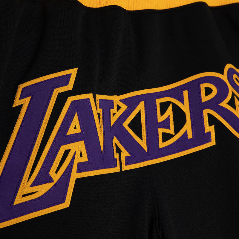 MENS MITCHELL & NESS JUST DON HARDWOOD CLASSICS PANTS LAKERS