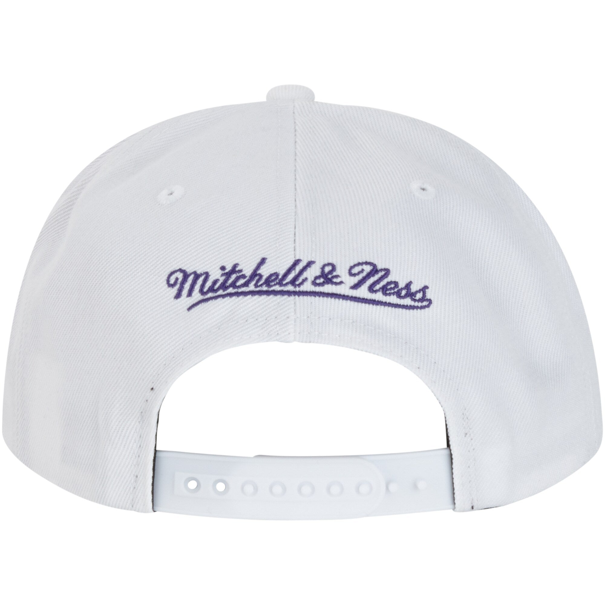 MENS MITCHELL & NESS NBA CHAMPS SNAPBACK HWC LAKERS - WHITE