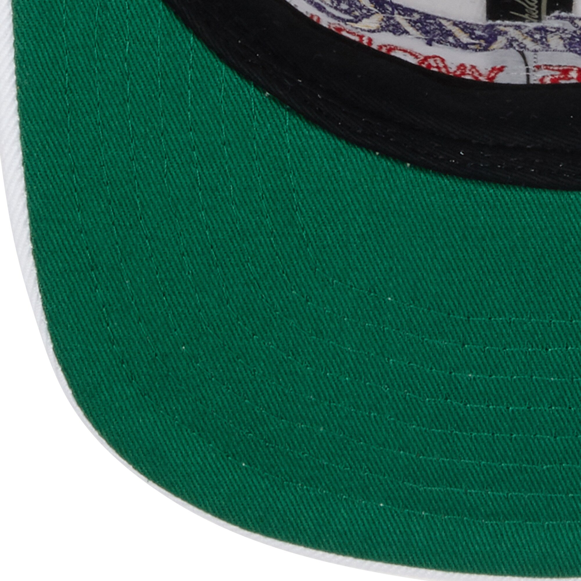 MENS MITCHELL & NESS NBA CHAMPS SNAPBACK HWC LAKERS - WHITE
