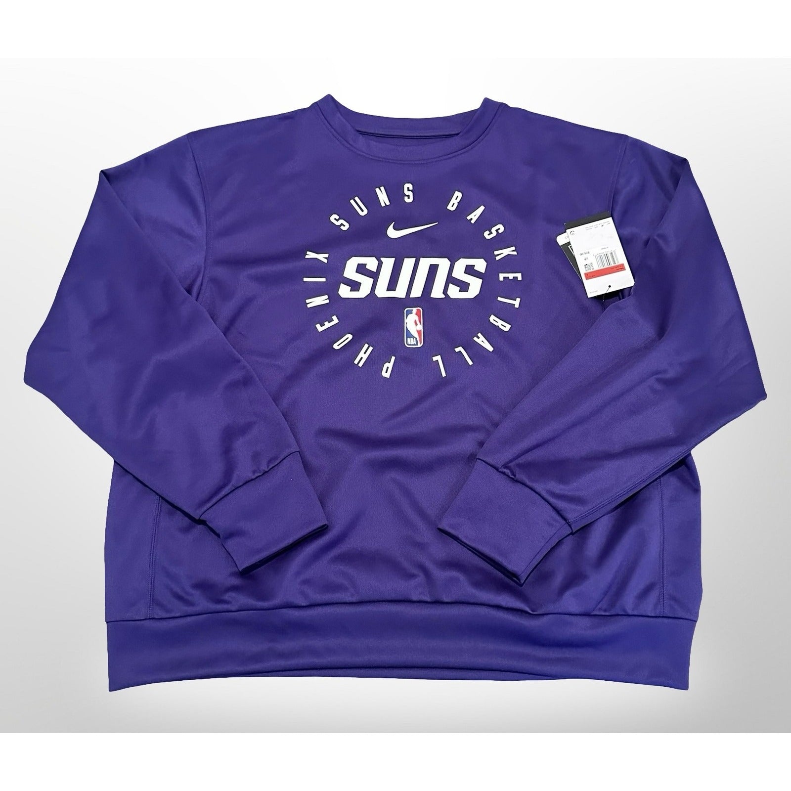 [FV1806-566] MENS NIKE NBA PHOENIX SUNS STANDARD ISSUE DRI-FIT CREW-NECK