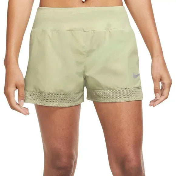 [DM7737-371] WOMENS NIKE DRI-FIT RUNNING LINED SHORTS MESH HEM