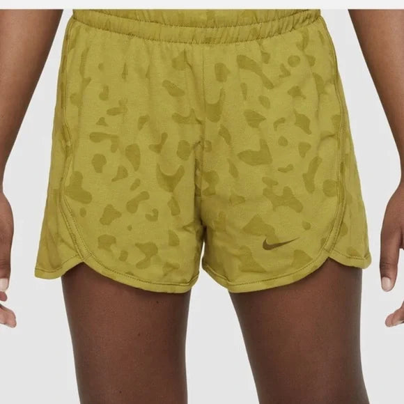 [FB1095-390] YOUTH GIRLS NIKE DRI-FIT BREEZY HIGH-WAISTED TRAINING SHORTS