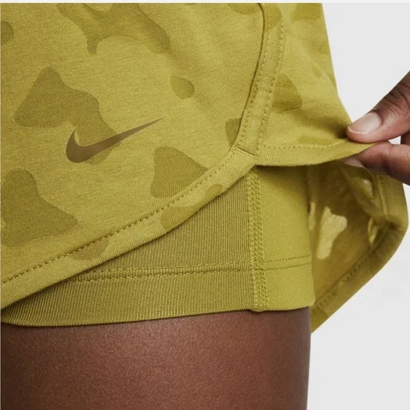 [FB1095-390] YOUTH GIRLS NIKE DRI-FIT BREEZY HIGH-WAISTED TRAINING SHORTS