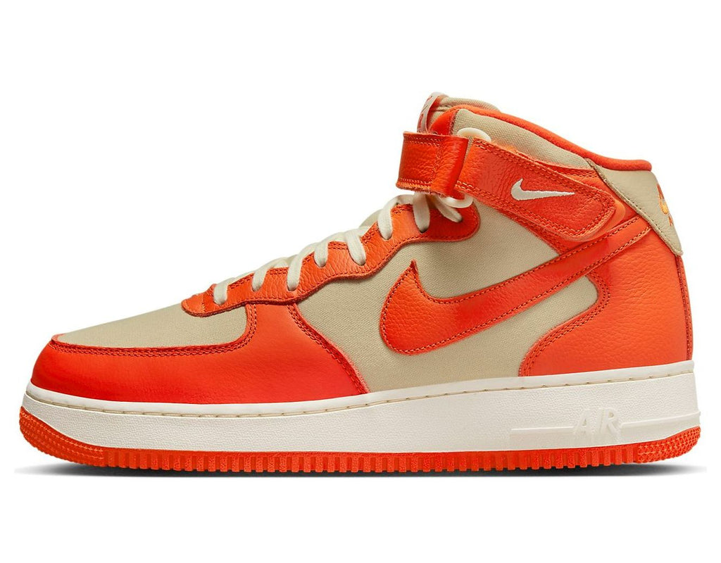 [FB2036-700] MENS NIKE AIR FORCE 1 MID 07 LX 'SAFETY ORANGE'