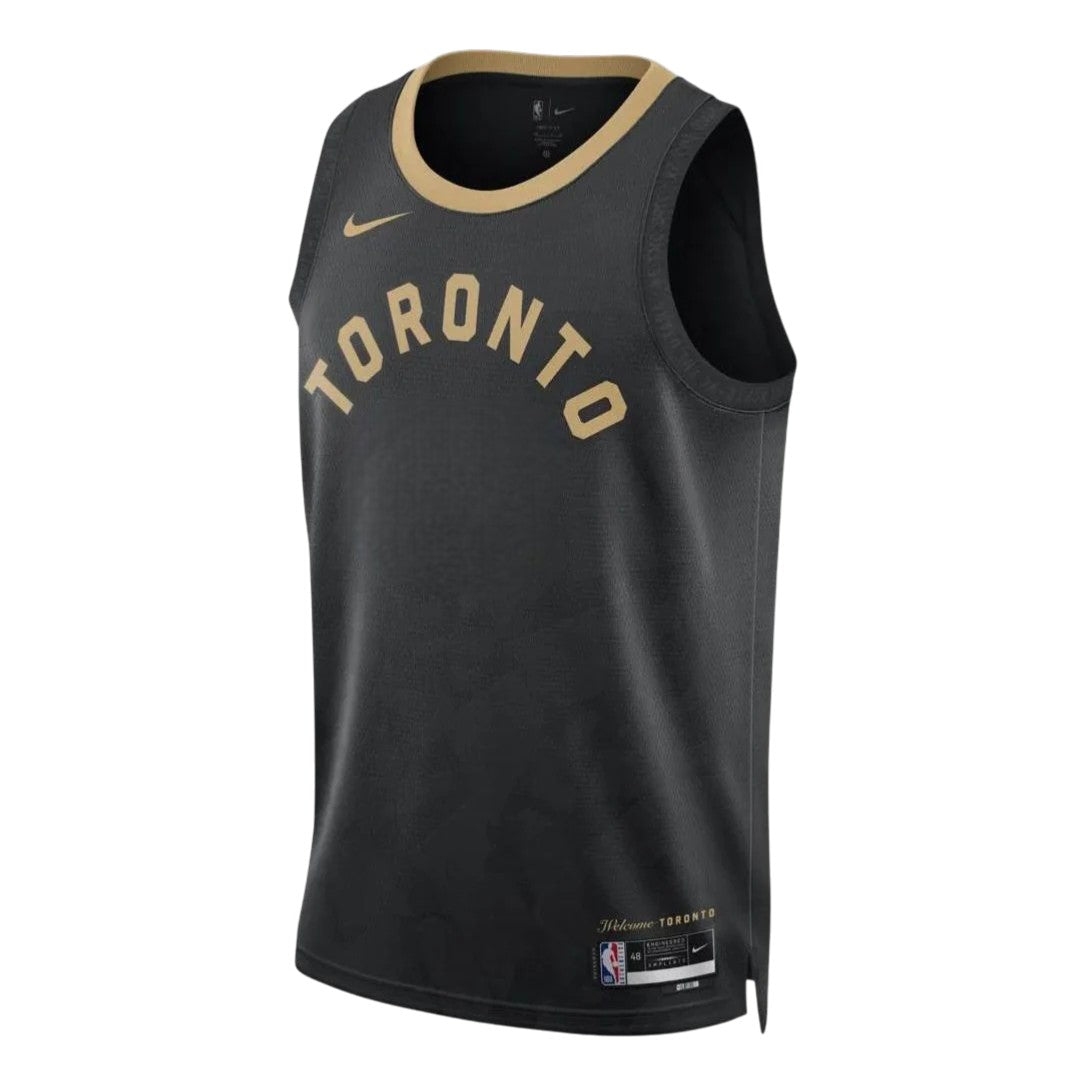[DO9645-010] MENS NIKE NBA TORONTO RAPTORS CITY EDITION SWINGMAN JERSEY 22-23