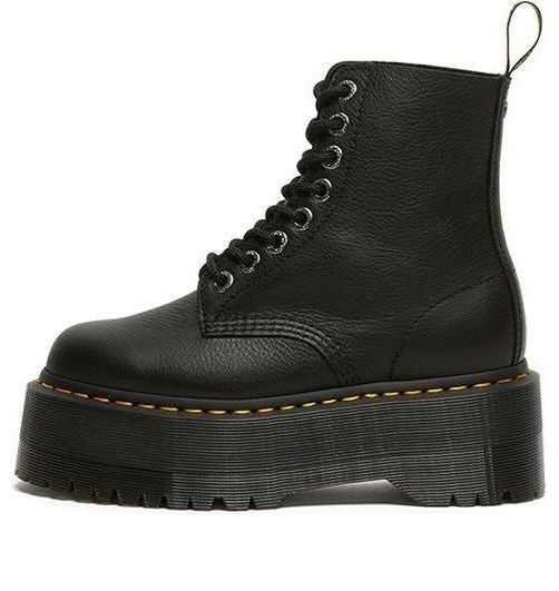 [26925001] UNISEX DR. MARTENS 1460 MAX LEATHER PLATFORM BOOTS