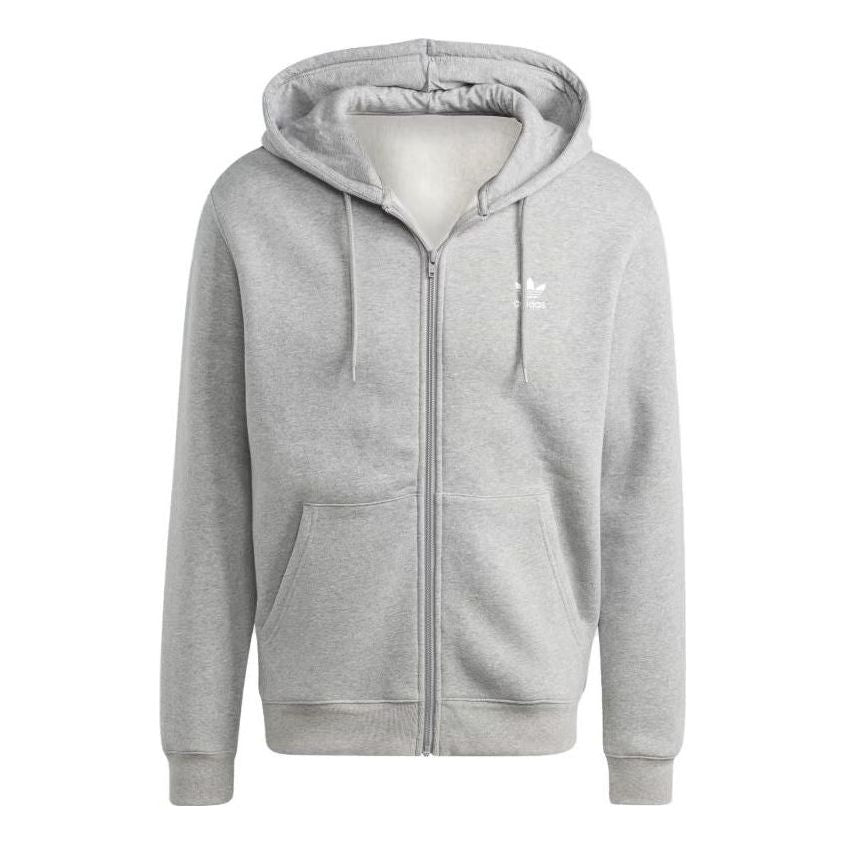 [IL2516] MENS ADIDAS ORIGINALS ESSENTIAL FULL-ZIP HOODIE