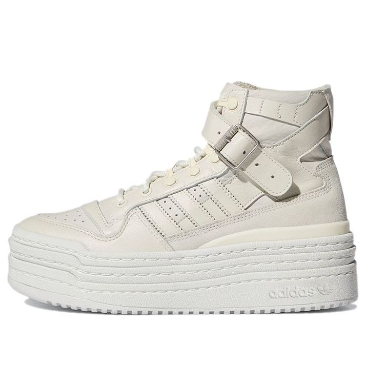 [S42803] WOMENS ADIDAS TRIPLE PLATFORUM HI 'OFF-WHITE'