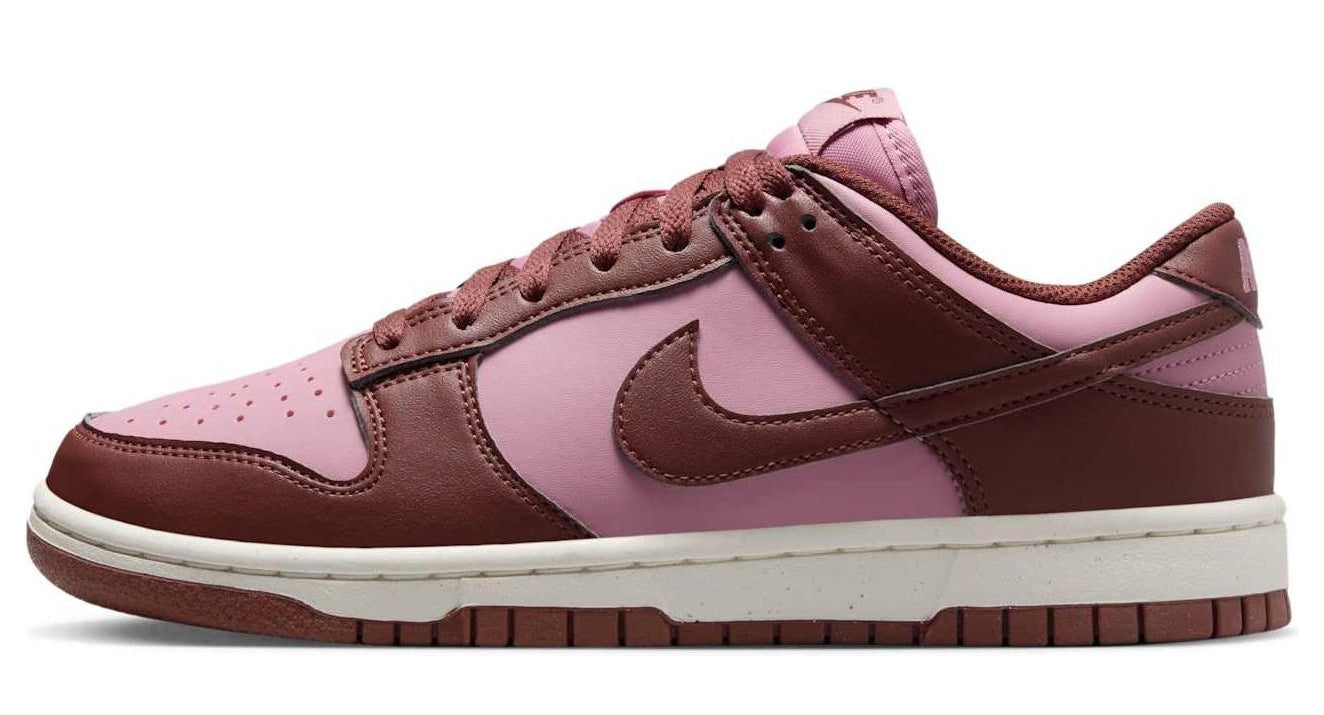 [DD1873-114] WOMENS NIKE DUNK LOW 'DARK PONY ELEMENTAL PINK'