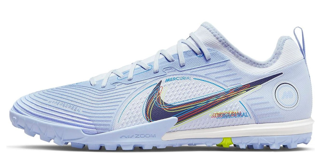 [DJ2851-054] MENS NIKE MERCURIAL AIR ZOOM VAPOR 14 PRO TF 'FOOTBALL GREY LIGHT MARINE'