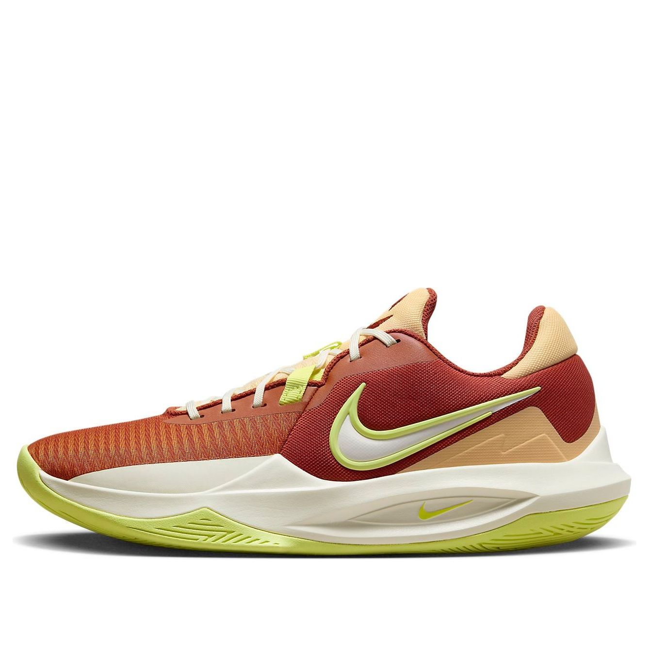 [DD9535-800] MENS NIKE PRECISION 6 'RUGGED ORANGE LIGHT LEMON TWIST'