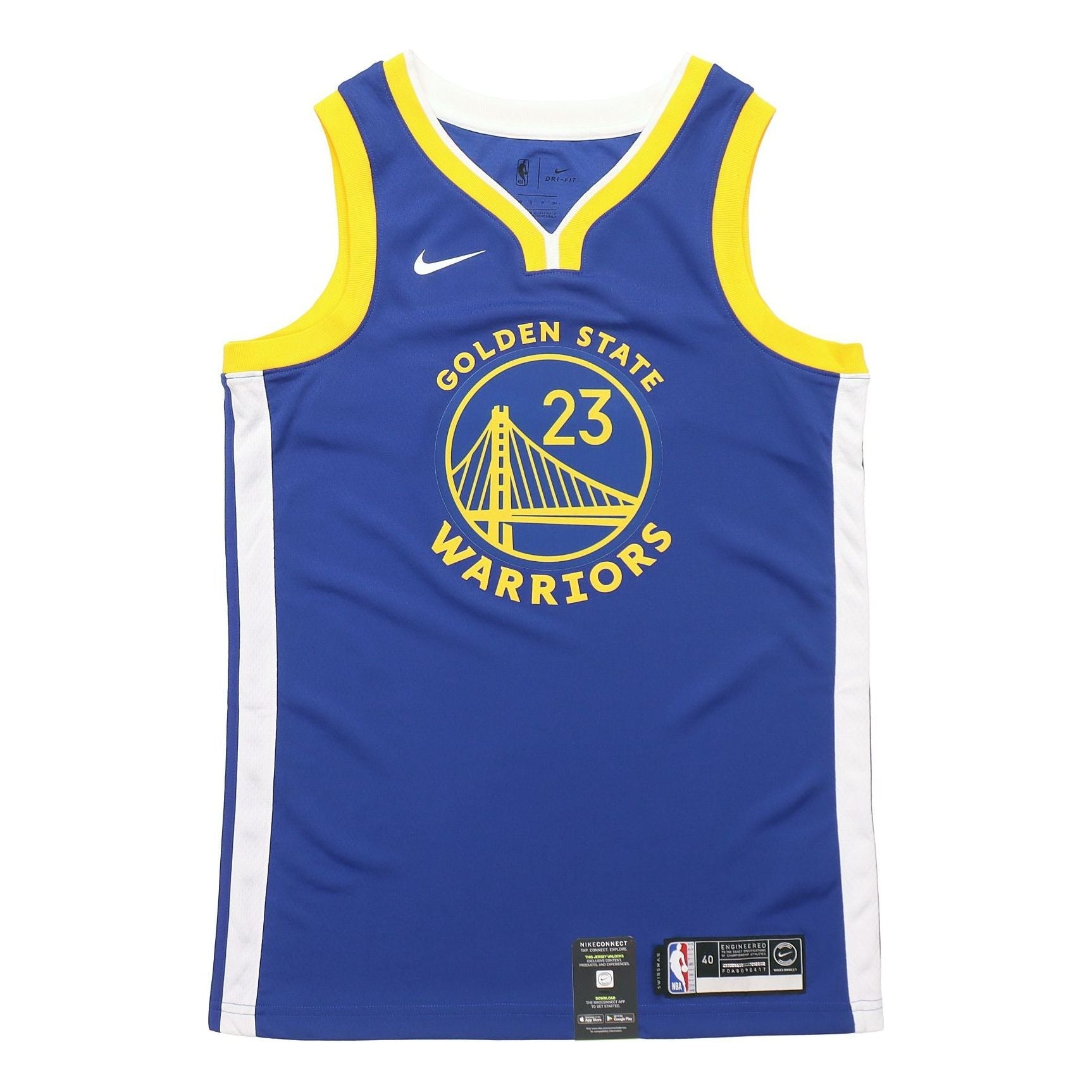 [AV4947-498] Mens Nike NBA Golden State Warriors Draymond Green Icon Swingman Jersey